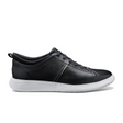 Samuel Hubbard Featherlight Flight Slip On Sneaker (Men) - Black Leather Athletic - Casual - Lace Up - The Heel Shoe Fitters