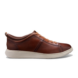 Samuel Hubbard Featherlight Flight Slip On Sneaker (Men) - Cognac Leather Athletic - Casual - Lace Up - The Heel Shoe Fitters