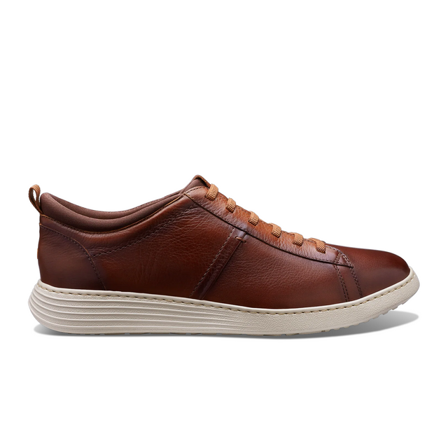 Samuel Hubbard Featherlight Flight Slip On Sneaker (Men) - Cognac Leather Athletic - Casual - Lace Up - The Heel Shoe Fitters