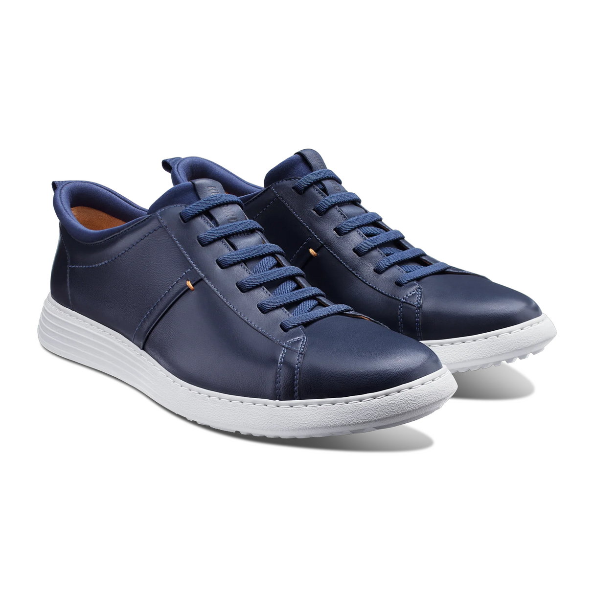 Samuel Hubbard Featherlight Flight Slip On Sneaker (Men) - Navy Leather Athletic - Casual - Lace Up - The Heel Shoe Fitters