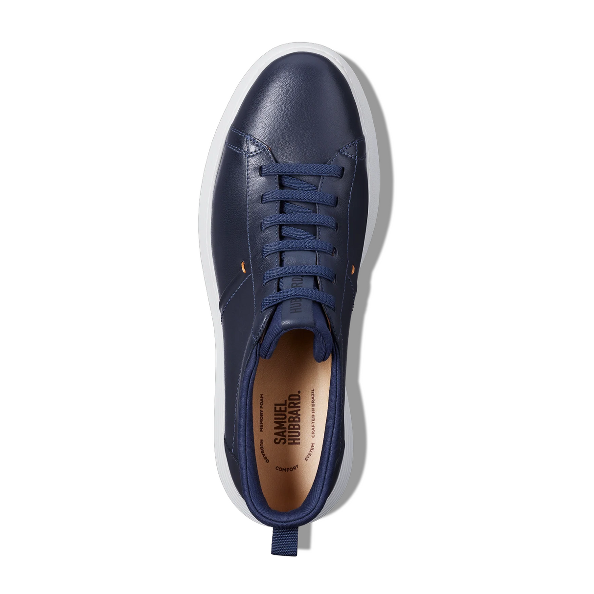 Samuel Hubbard Featherlight Flight Slip On Sneaker (Men) - Navy Leather Athletic - Casual - Lace Up - The Heel Shoe Fitters