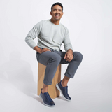 Samuel Hubbard Featherlight Flight Slip On Sneaker (Men) - Navy Leather Athletic - Casual - Lace Up - The Heel Shoe Fitters