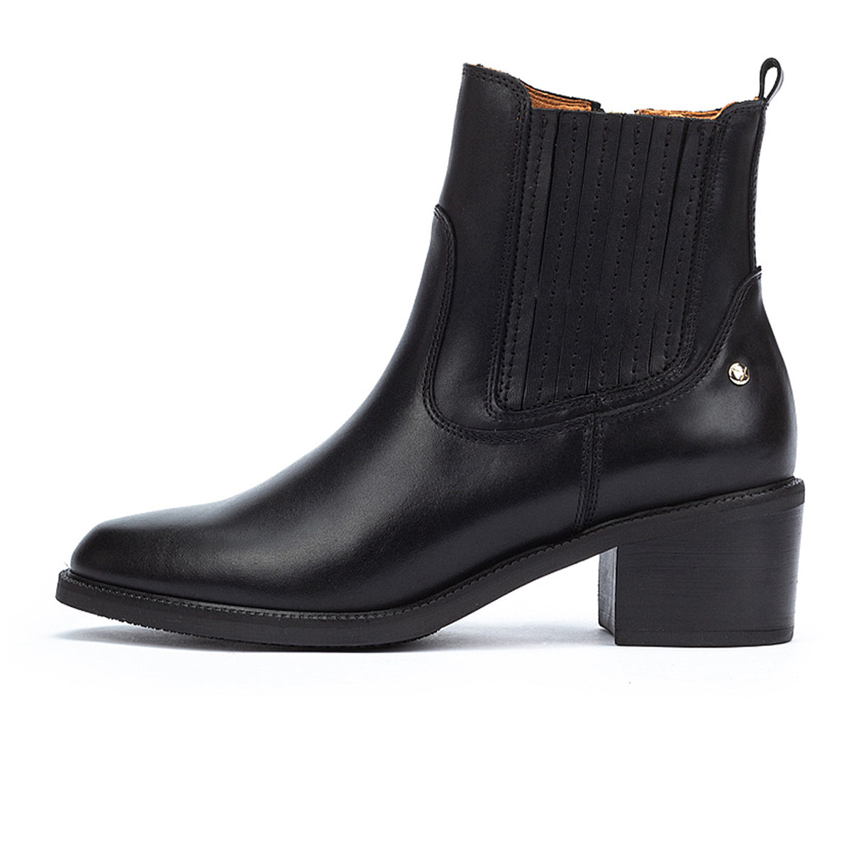 Pikolinos Bacarot W2D-8909 Ankle Boot (Women) - Black Boots - Casual - Mid - The Heel Shoe Fitters