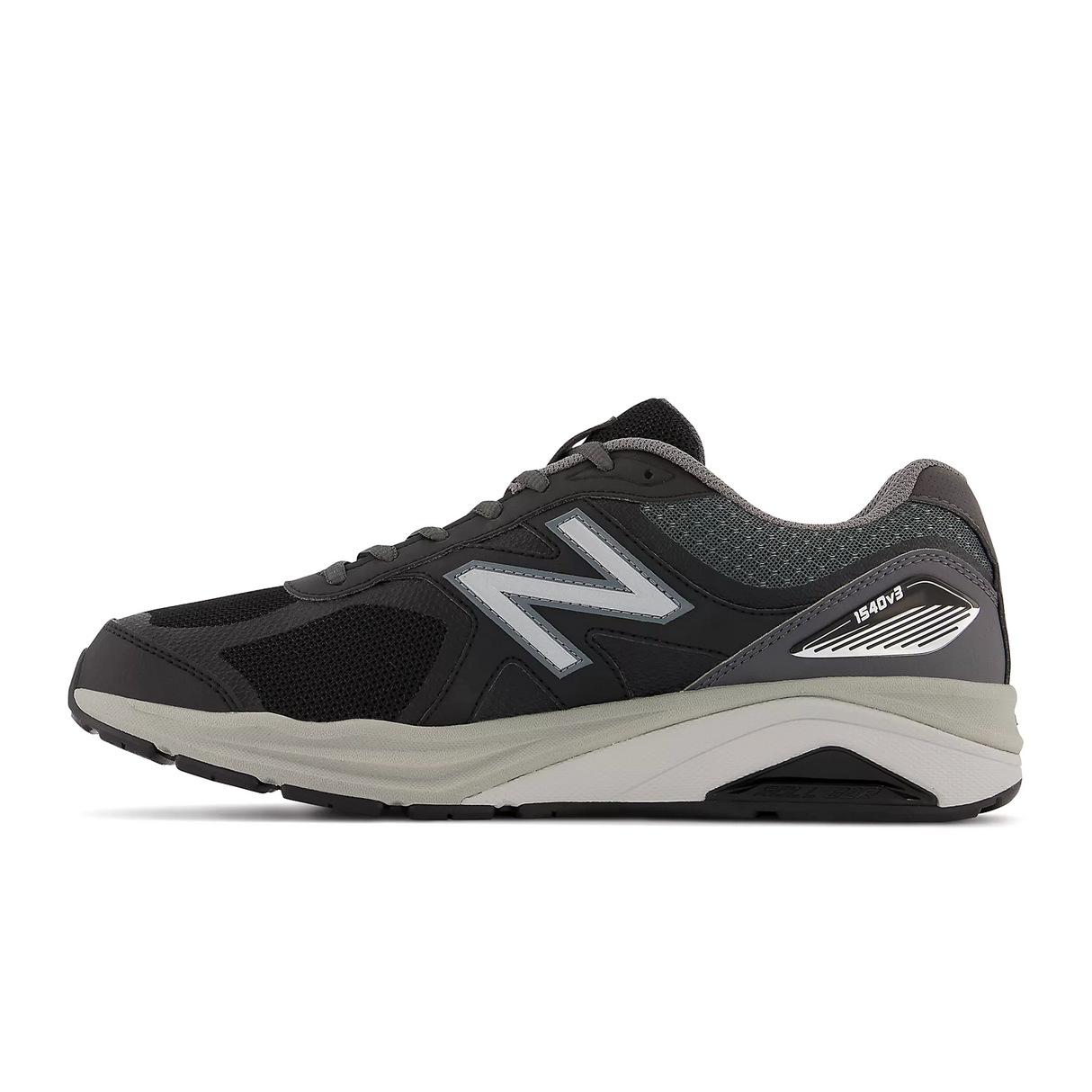 New Balance 1540v3 (Men) - Black/Castlerock Athletic - Running - Neutral - The Heel Shoe Fitters