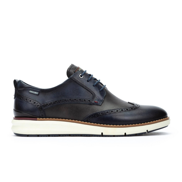 Pikolinos Manacor M1A-4277C4 Oxford (Men) - Blue Dress-Casual - Oxford - The Heel Shoe Fitters