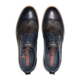 Pikolinos Manacor M1A-4277C4 Oxford (Men) - Blue Dress-Casual - Oxford - The Heel Shoe Fitters