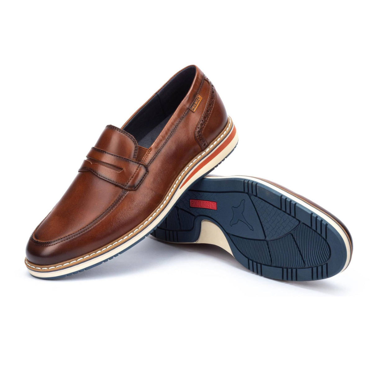 Pikolinos Avila M1T-3205 Slip On Loafer (Men) - Cuero Leather Dress-Casual - Loafers - The Heel Shoe Fitters