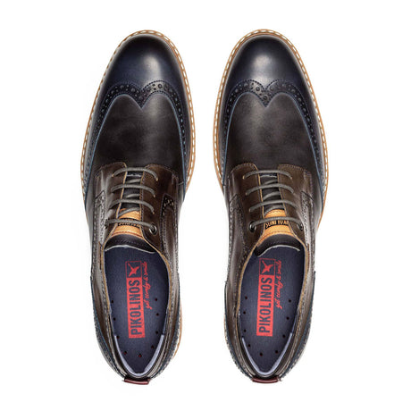 Pikolinos Avila M1T-4191C1 Oxford (Men) - Space Leather Dress-Casual - Oxfords - The Heel Shoe Fitters