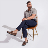 Samuel Hubbard Free Spirit Slip On (Men) - Brown Leather Dress-Casual - Slip On - The Heel Shoe Fitters