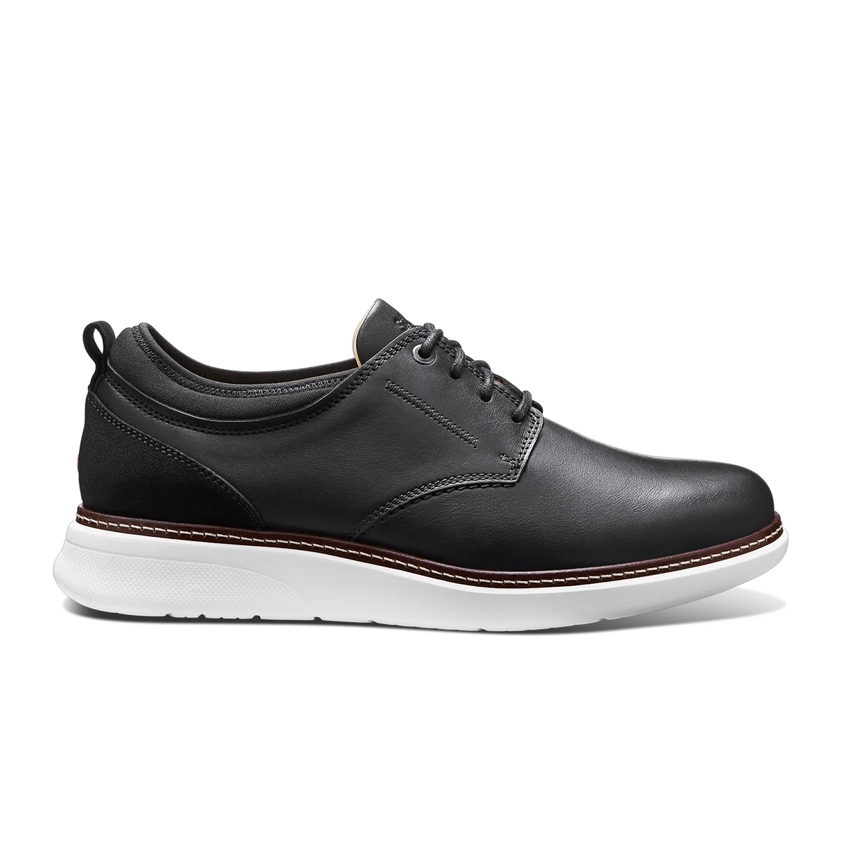 Samuel Hubbard Rafael Hybrid Lace Up (Men) - Black Leather Dress-Casual - Oxford - The Heel Shoe Fitters