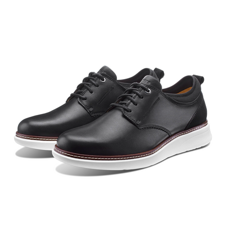 Samuel Hubbard Rafael Hybrid Lace Up (Men) - Black Leather Dress-Casual - Oxford - The Heel Shoe Fitters