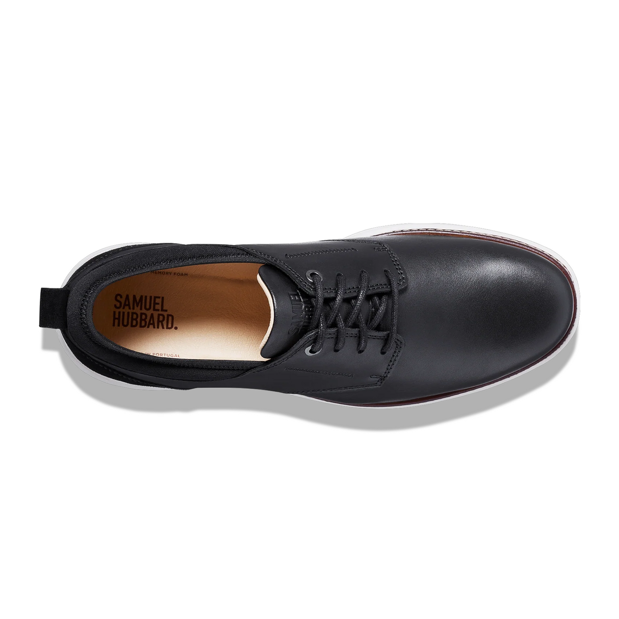 Samuel Hubbard Rafael Hybrid Lace Up (Men) - Black Leather Dress-Casual - Oxford - The Heel Shoe Fitters