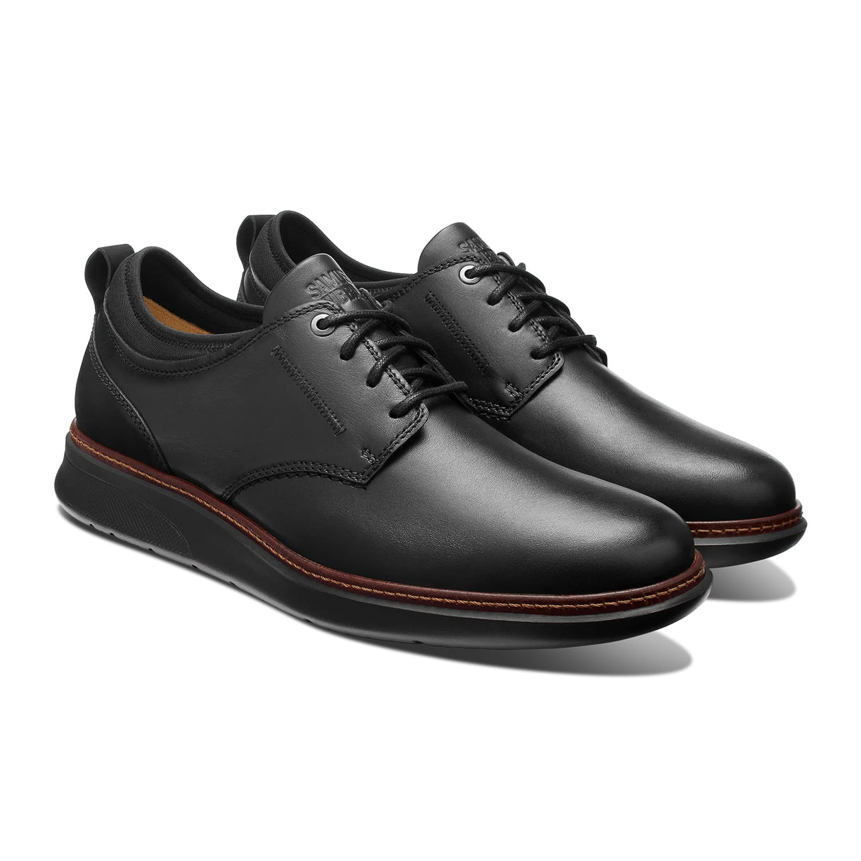 Samuel Hubbard Rafael Lace Up (Men) - Black/Black Dress-Casual - Oxfords - The Heel Shoe Fitters