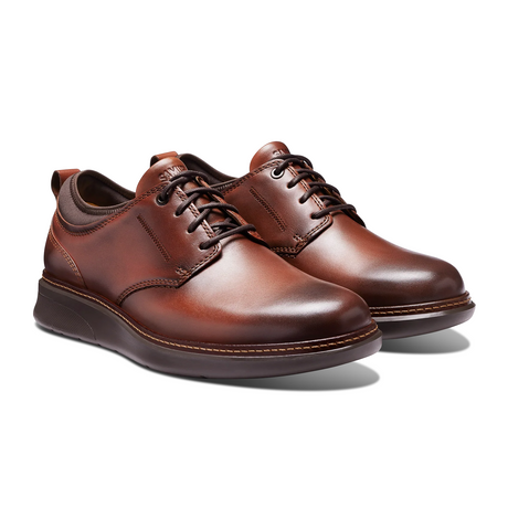 Samuel Hubbard Rafael Hybrid Lace Up (Men) - Cognac Leather Dress-Casual - Oxford - The Heel Shoe Fitters