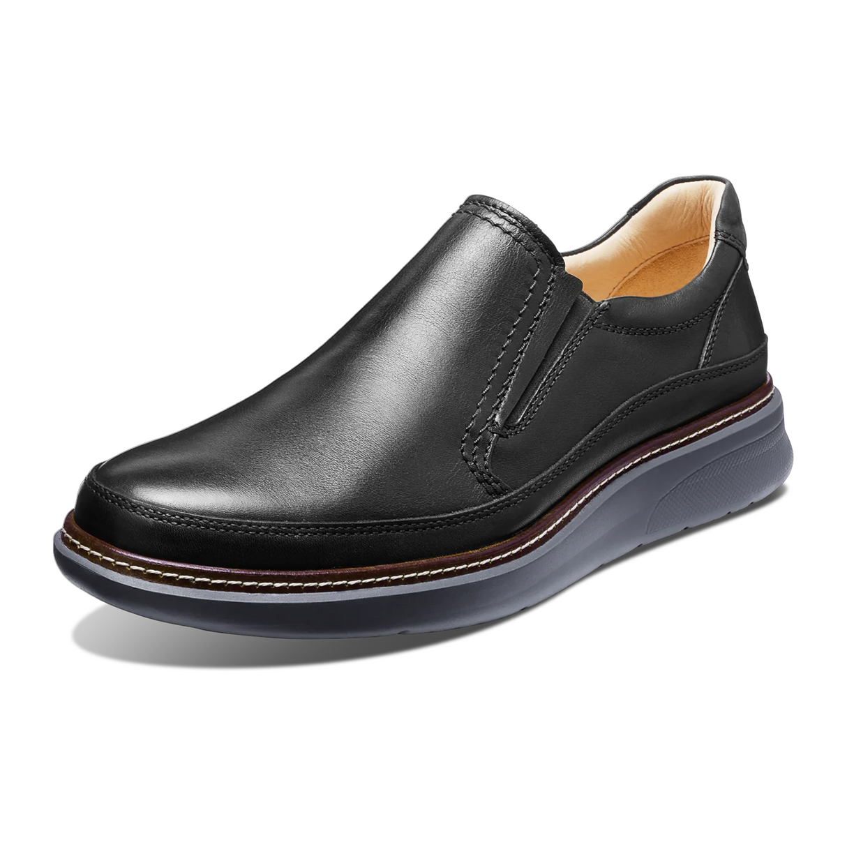 Samuel Hubbard Rafael Slip On (Men) - Black Leather Dress-Casual - Slip Ons - The Heel Shoe Fitters