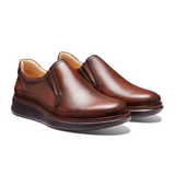 Samuel Hubbard Rafael Slip On (Men) - Cognac Leather Dress-Casual - Slip On - The Heel Shoe Fitters