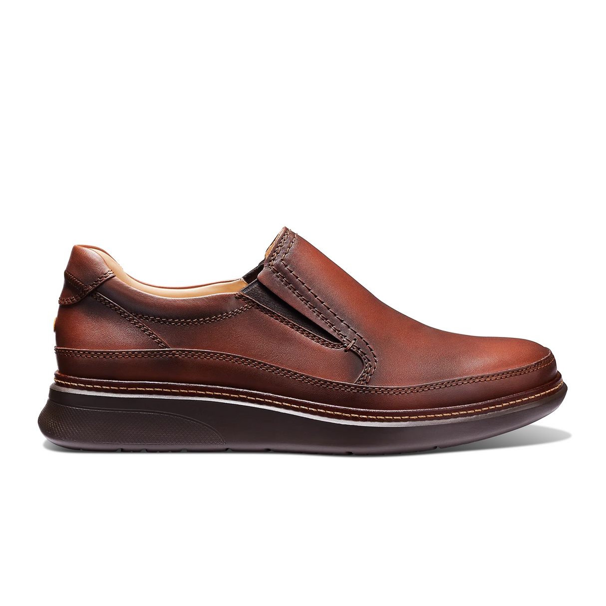 Samuel Hubbard Rafael Slip On (Men) - Cognac Leather Dress-Casual - Slip On - The Heel Shoe Fitters
