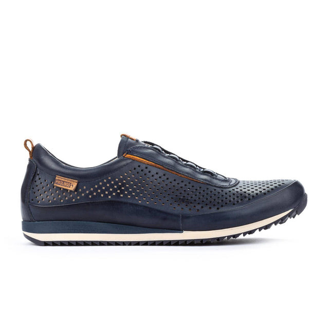 Pikolinos Liverpool M2A-6252 Sneaker (Men) - Blue Leather Dress-Casual - Sneakers - The Heel Shoe Fitters