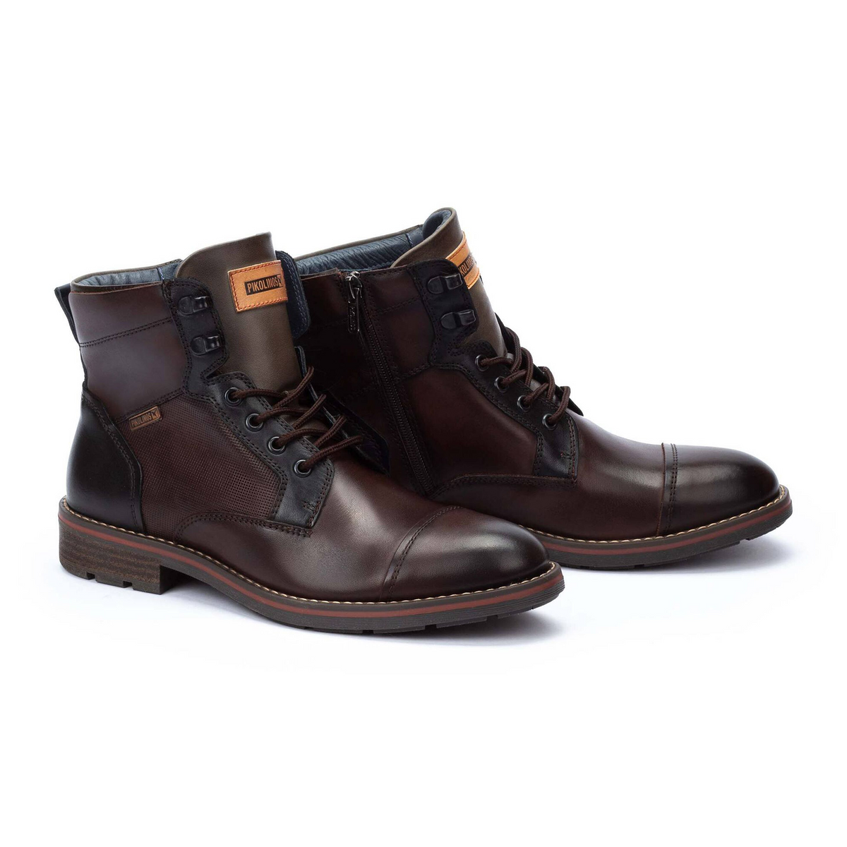 Pikolinos York Lace Up Boot (Men) - Olmo