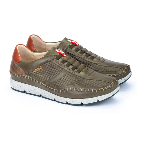 Pikolinos Fuencarral M4U-6046C5 Sneaker (Men) - Pickle Athletic - Casual - Slip On - The Heel Shoe Fitters