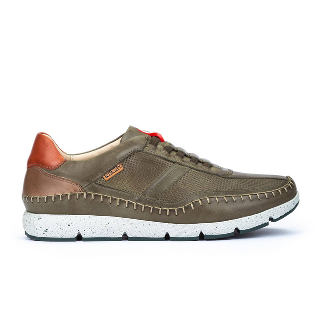 Pikolinos Fuencarral M4U-6046C5 Sneaker (Men) - Pickle Athletic - Casual - Slip On - The Heel Shoe Fitters