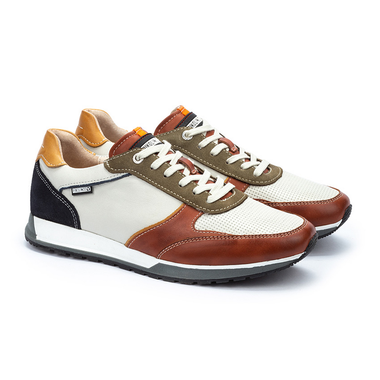 Pikolinos Cambil M5N-6111C2 (Men) - Brick Athletic - Casual - Lace Up - The Heel Shoe Fitters