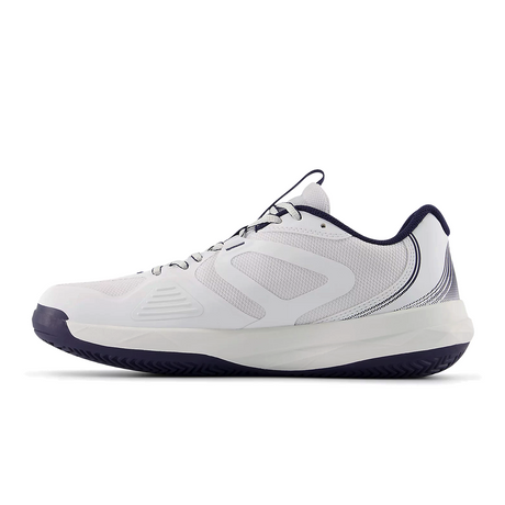 New Balance FuelCell 796 v5 Court Shoe (Men) - NB 103 White/Team Navy Athletic - Sport - The Heel Shoe Fitters