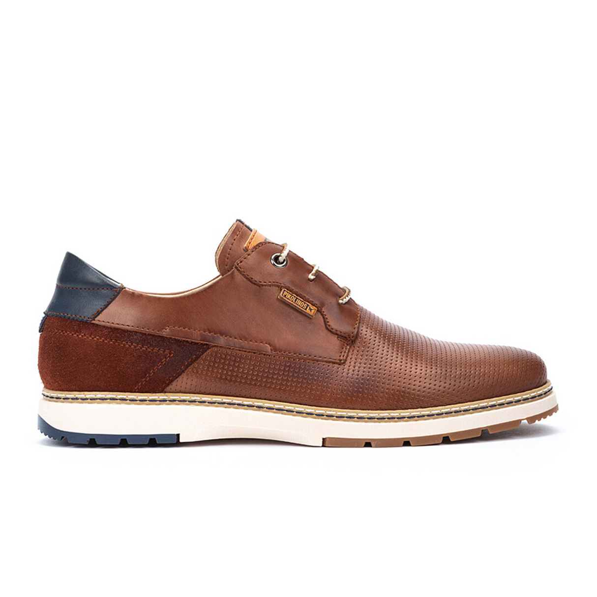 Pikolinos Olvera M8A-4222C1 Oxford (Men) - Cuero Leather Dress-Casual - Lace Up - The Heel Shoe Fitters