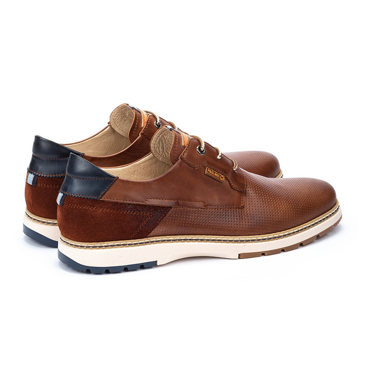 Pikolinos Olvera M8A-4222C1 Oxford (Men) - Cuero Leather Dress-Casual - Lace Up - The Heel Shoe Fitters