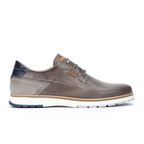 Pikolinos Olvera M8A-4222C1 Oxford (Men) - Dark Grey Leather Dress-Casual - Lace Up - The Heel Shoe Fitters