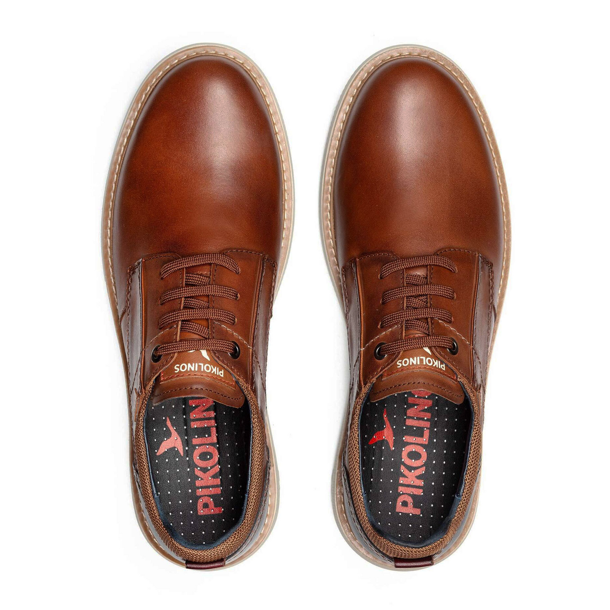 Pikolinos Bilbao M8D-4292C1 Lace Up (Men) - Cuero Dress-Casual - Oxford - The Heel Shoe Fitters