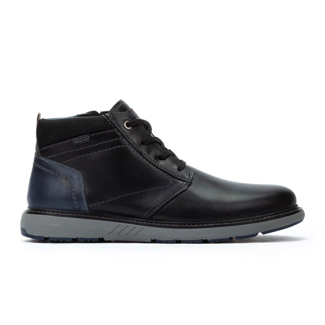 Pikolinos Bilbao M8D-8050C1 Ankle Boot (Men) - Black Boots - Casual - Mid - The Heel Shoe Fitters