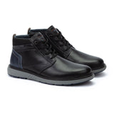 Pikolinos Bilbao M8D-8050C1 Ankle Boot (Men) - Black Boots - Casual - Mid - The Heel Shoe Fitters