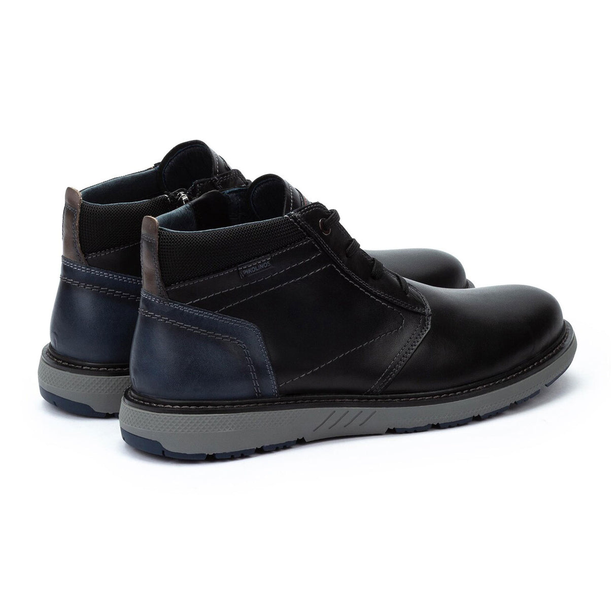 Pikolinos Bilbao M8D-8050C1 Ankle Boot (Men) - Black Boots - Casual - Mid - The Heel Shoe Fitters