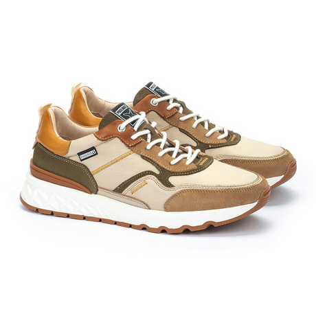 Pikolinos Aranda M8R-6374C1 Sneaker (Men) - Marfil Athletic - Casual - Lace Up - The Heel Shoe Fitters