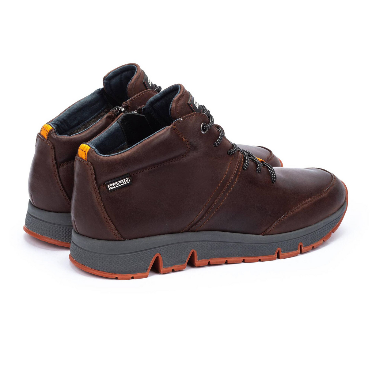 Pikolinos Ferrol M9U-N8069 Mid Sneaker (Men) - Olmo Leather Athletic - Casual - Lace Up - The Heel Shoe Fitters