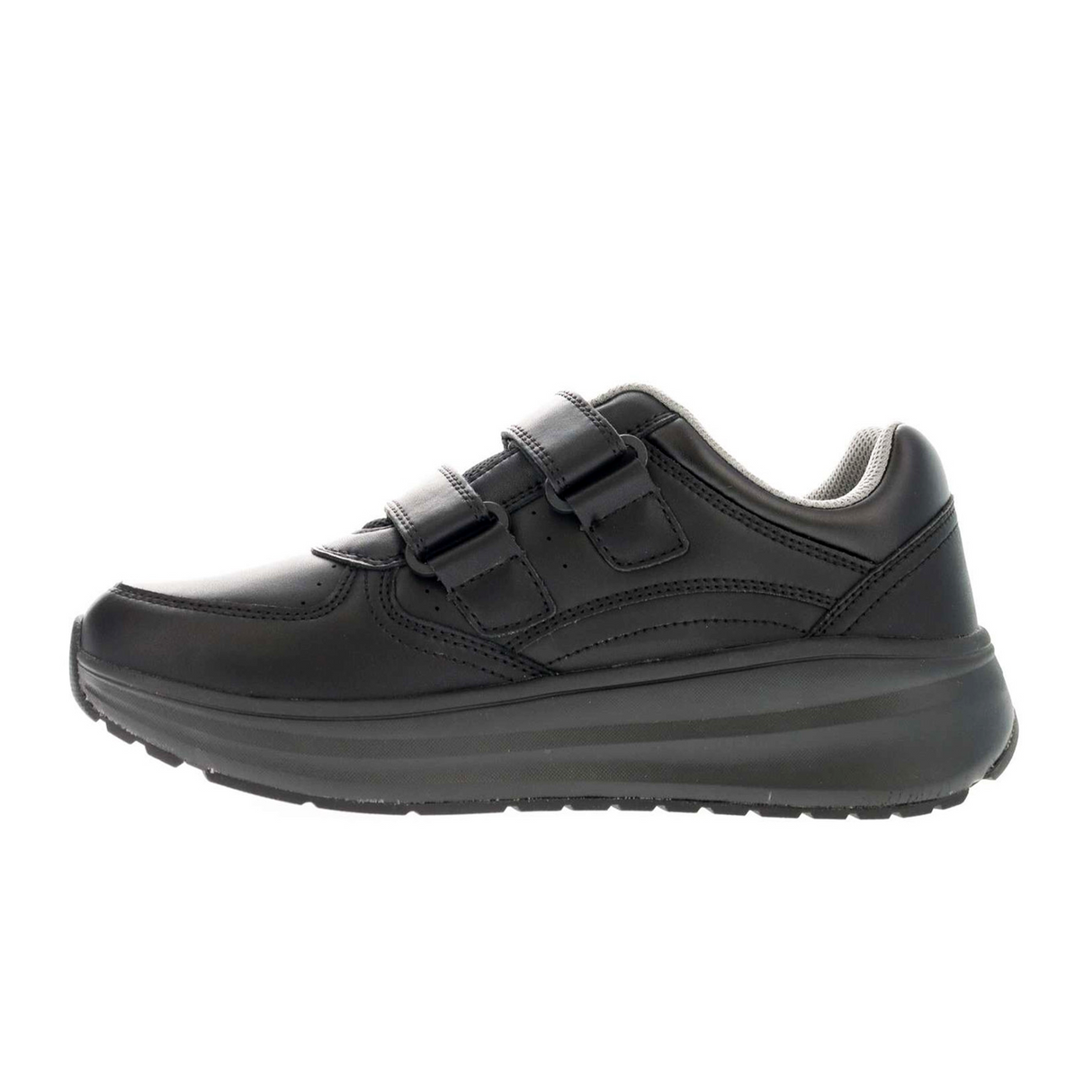 Propet Ultima Strap Walking Shoe (Men) - Black Athletic - Walking - The Heel Shoe Fitters