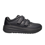 Propet Ultima Strap Walking Shoe (Men) - Black Athletic - Walking - The Heel Shoe Fitters
