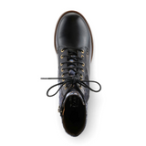 L'Artiste Marty-Flow Lace Up Boot (Women) - Black Multi Boots - Casual - Low - The Heel Shoe Fitters