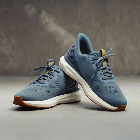 Kizik Athens 2 Sneaker (Men) - Stormy Weather Athletic - Casual - Lace Up - The Heel Shoe Fitters