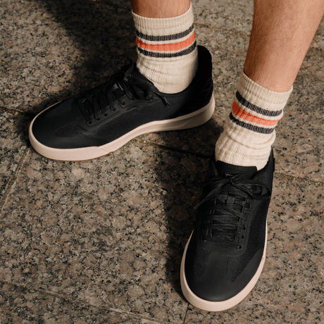 Kizik Austin Sneaker (Men) - Black/Whitecap Gray Athletic - Casual - Lace Up - The Heel Shoe Fitters