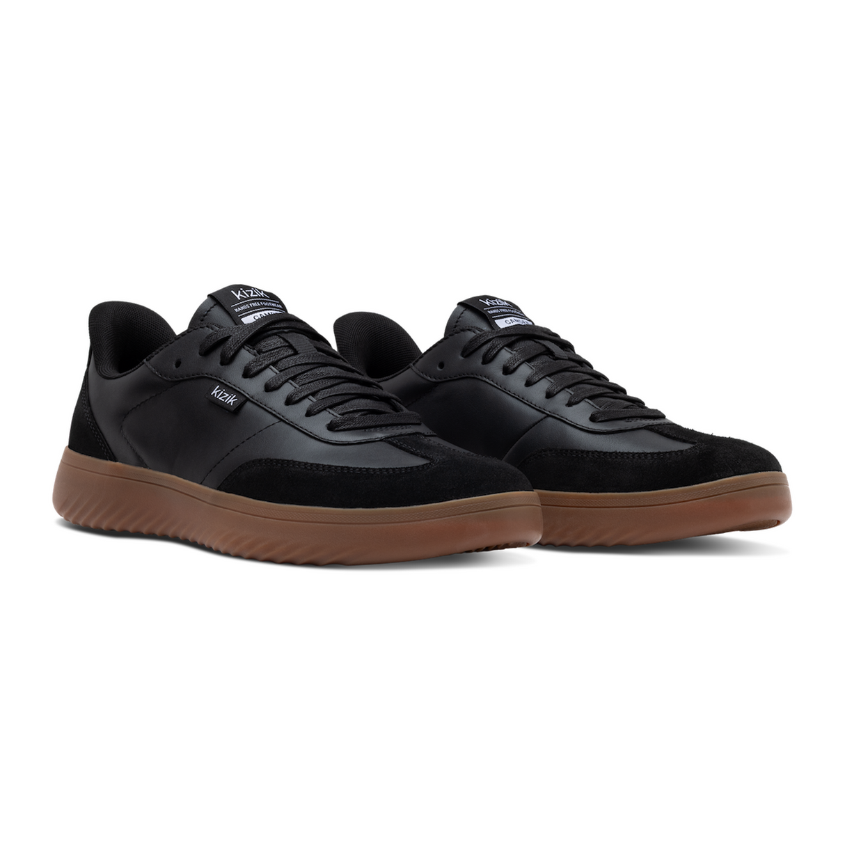 Kizik Camden Sneaker (Men) - Black/Gum Athletic - Casual - Lace Up - The Heel Shoe Fitters