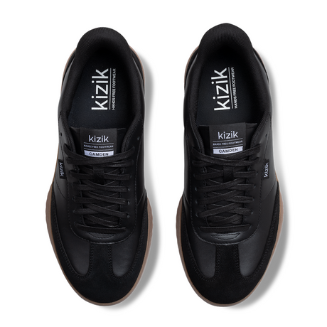 Kizik Camden Sneaker (Men) - Black/Gum Athletic - Casual - Lace Up - The Heel Shoe Fitters