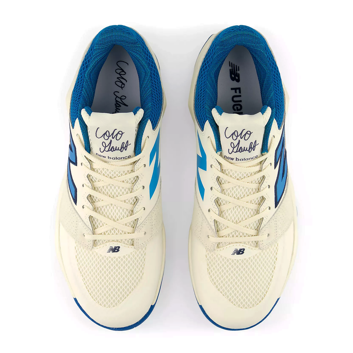 New Balance Coco Delray Court Shoe (Men) - Angora/North Sea