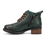 Taos Mini Crave Ankle Boot (Women) - Deep Teal Green Boots - Casual - Low - The Heel Shoe Fitters