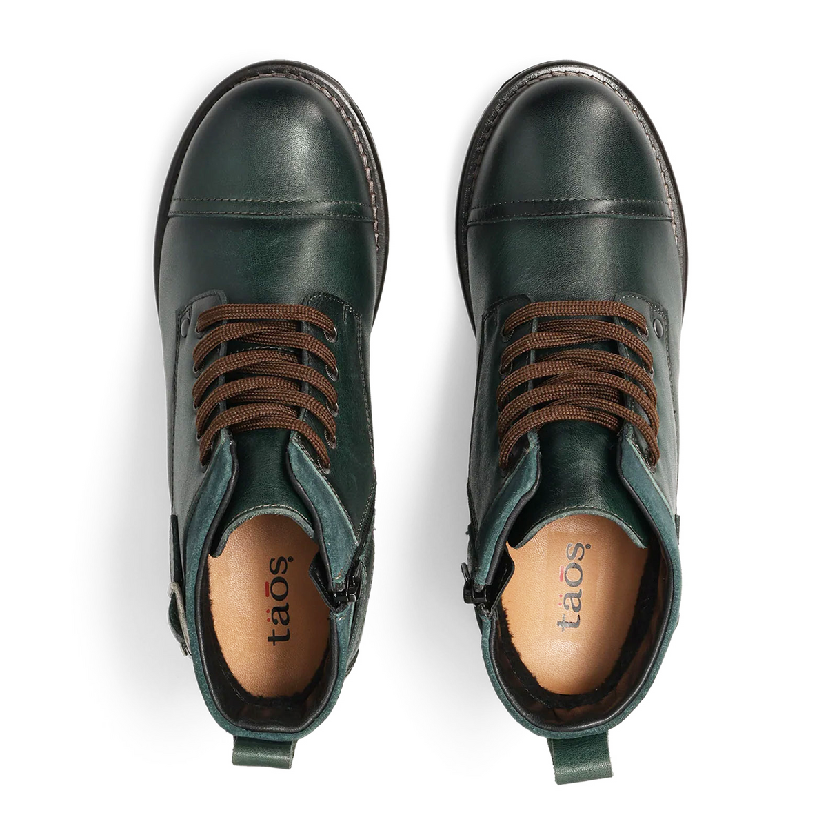 Taos Mini Crave Ankle Boot (Women) - Deep Teal Green Boots - Casual - Low - The Heel Shoe Fitters