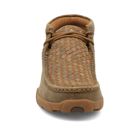 Twisted X Chukka Driving Moc (Men) - Bomber & Tan Boots - Work - Low - The Heel Shoe Fitters