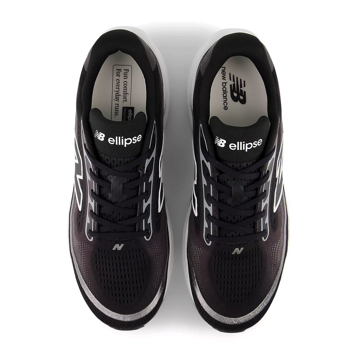 New Balance Ellipse v1 (Men) - Faded Black/MB 103 White/Black