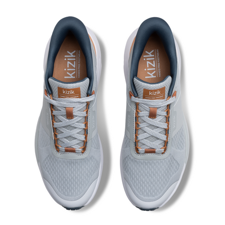 Kizik Freedom Run Sneaker (Men) - Harbor Mist/Hazel Athletic - Casual - Lace Up - The Heel Shoe Fitters