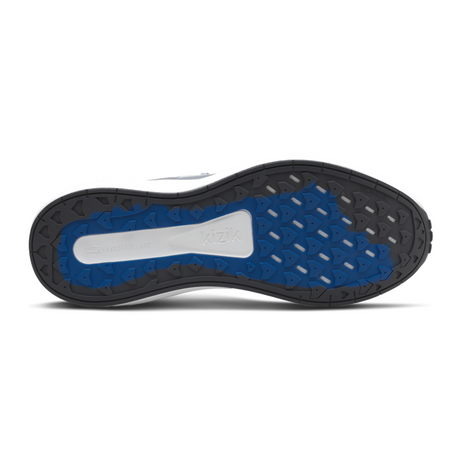 Kizik Freedom Run Sneaker (Men) - Alloy/Blue Athletic - Casual - Lace Up - The Heel Shoe Fitters